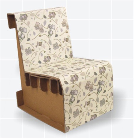 呼倫貝爾紙質椅子