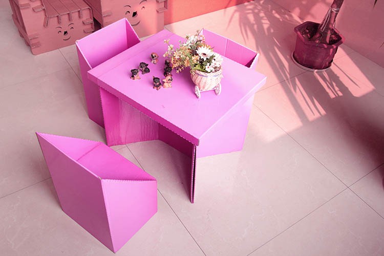深圳紙質桌椅